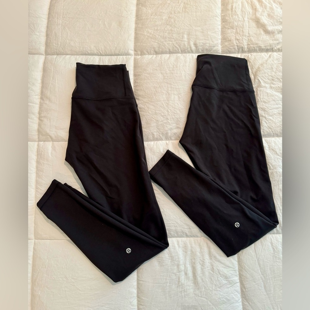 Wunder Train High-Rise Tights 28” - Size 8 - WORN ONCE- 2 Pair